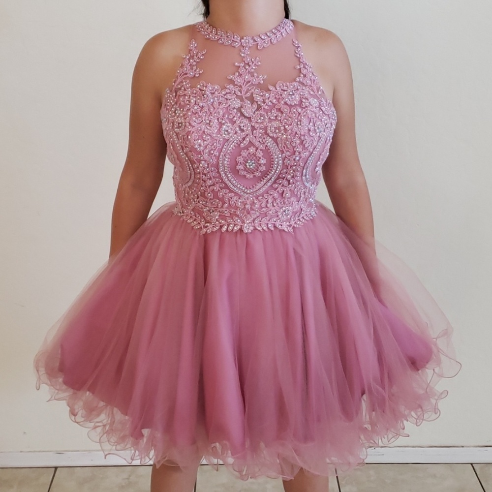 Dirty Pink Mini Dress Womens M